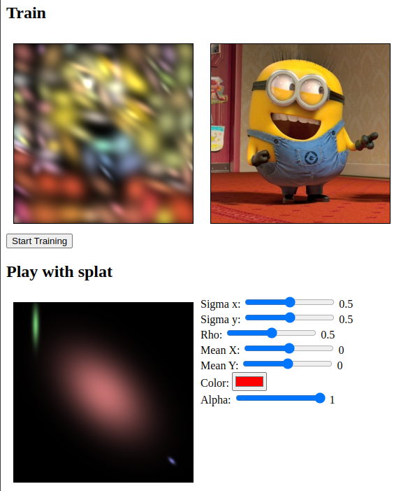 Fork Gaussian Splatting 2D | Gaussian-Splatting-2D
